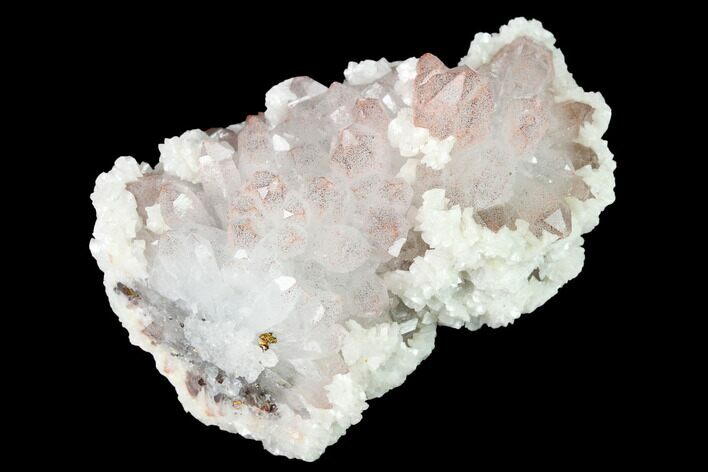 Hematite Quartz, Dolomite and Chalcopyrite Association - China #170237
